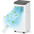 thumbnail image 3 of QinaQin 8,000 BTUs Portable Air Conditioner, 3-In-1 Room AC, White, 3 of 7
