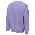 thumbnail image 3 of Women's Majestic Threads Violet Golden State Valkyries Primary Logo Drop Shoulder Tri-Blend Pullover Sweatshirt, 3 of 3