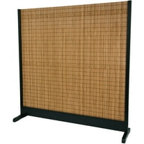 Oriental Furniture 6 1/4 ft. Tall Take Room Divider - Black