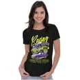 thumbnail image 3 of Racing Legendary Vibes Muscle Cars Womens Slim Fit Graphic Tee Brisco Brands S, 3 of 5