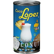 Coco Lopez Real Cream of Coconut, 15 Fl Oz