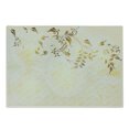 thumbnail image 1 of Beige Cutting Board, Antique Classic Backdrop with Curving Branch Nostalgic Vintage Silhouettes Art, Decorative Tempered Glass Cutting and Serving Board, Small Size, Yellow Beige, by Ambesonne, 1 of 1
