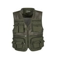 thumbnail image 1 of Outdoor Men Women Fishing Vests Quick Dry Breathable Multi Pocket Mesh Jackets Photography Hiking Vest, 1 of 6