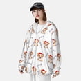 thumbnail image 3 of Gaeub Corgi With Santa Claus Hat Men's and Women's UPF 50+ Long-Sleeved Sun Protection Clothing, Fishing Shirt Long Sleeve Zip-Large, 3 of 7