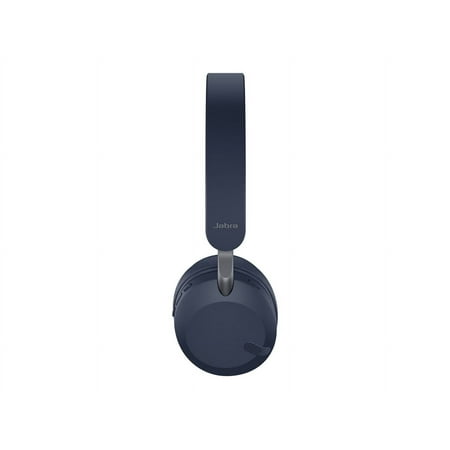 Jabra - Elite 45h Wireless On-Ear Headphones - Navy