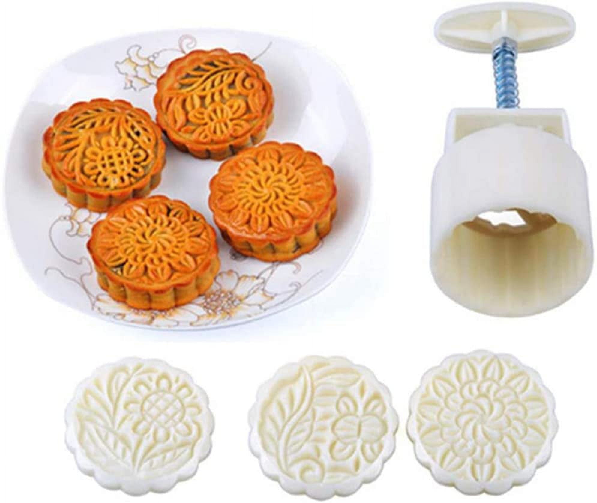 Mooncake Filling Dispenser Food Grade Plastic DIY Moon Cake Filling Mold  Making Tool Hand Press Cutter Cookie Stamp Kitchen Baking Supplies – the  best products in the Joom Geek online store