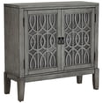 thumbnail image 2 of Elm Lane Pendleton 36" Wide Gray Wood 2-Shelf Decorative Cabinet, 2 of 9