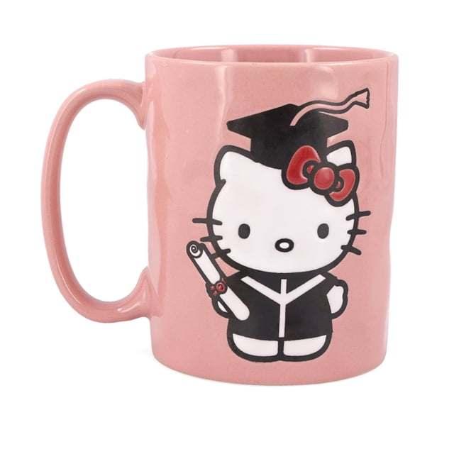 Taza de cerámica Silver Buffalo Hello Kitty Graduation, 500 ml