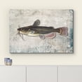 thumbnail image 3 of wall26 Framed Canvas Print Wall Art Bullhead Fish on Granite Background Marine Life Animals Digital Art Realism Nautical Scenic Colorful Ultra for Living Room, Bedroom, Office - 12"x18", 3 of 5
