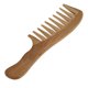 thumbnail image 4 of 1 Pc Wooden Comb Natural Green Sandalwood Handmade Wide Tooth Wooden Comb Massage Comb Handmade Comb Hair Care, 4 of 4
