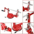 thumbnail image 5 of SalonMore Apple Peeler, Slicer, Corer Kitchen Slicer, Heavy-Duty Stainless Steel Blades and a Strong Suction Base - Hand Spiralizer, 5 of 16