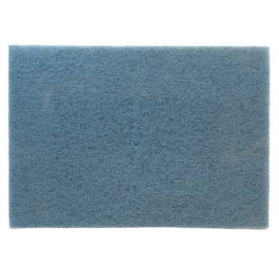 1pack 3M 5300-28x14 Scrubbing Pad, 28 In x 14 In, Blue, PK10
