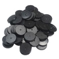 thumbnail image 4 of Miniaturas Bases para modelos Wargaming Bases para pasatiempos Muñecas de 28 mm Juegos de mesa Almacenamiento Vitrina negra Exhibición redonda de 50 piezas, 4 of 10