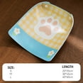 thumbnail image 2 of Durable Elevated Dog Cat Bowl Stand Feeding Mat Easy Clean Meal Tray for Mess-Free Dining Station, 2 of 5