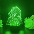 thumbnail image 3 of Luz nocturna LED 3D Josees Tigers and Fishs Qiaos Se para niños, 3 of 5