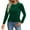 Green(Womens Tops), variant on ZHYou Women Long Sleeve Tee Shirts,Crew Neck,Vertical,Striped,Textured,Soft Casual T-Shirts,Stretchy Slim Fit Tops,Beige,Size L