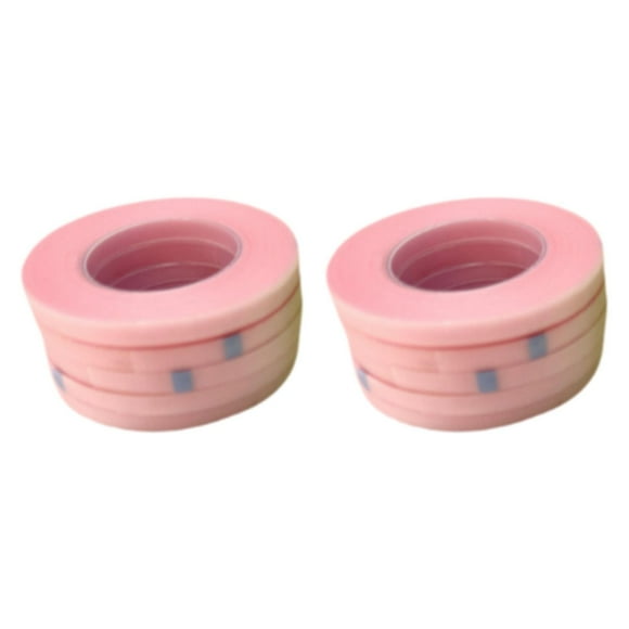 10 cintas para extensión de pestañas, cintas de maquillaje para pestañas, suministros para extensión de pestañas, tiras para levantamiento de párpados Rosa