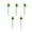 White, variant on Easter Decorations 12.6 Inch Easter Carrot Hanging Ornaments 5Pcs Artificial Eggs Strung With Foam Carrot'S Realistic Miniature Easter Carrot Hanging Ornaments Egg Toy