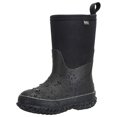 thumbnail image 1 of MCIKCC Kids Waterproof Rubber Rain/Snow Boots for Toddler Boys & Girls, Black, 8, 1 of 5
