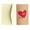 C, variant on DIY Leather Heart Three Birthday Valentine's Day Greeting Card Kraft Paper Hollow Heart Card Year Greeting Card Valentine's Day Card Thank You Idea for Dad Birthday Storage Thank You Cards for