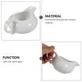 thumbnail image 3 of 2Pcs Sauce Container Sauce Boat Coffee Ceramic Sauce Cup Ceramic Gravy Boat Gravy Container, 3 of 5