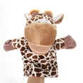 thumbnail image 2 of Hand Puppets Plush Doll Toy Cartoon Animals Baby Deer Story Telling Puppets, 2 of 3