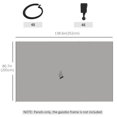 thumbnail image 2 of Light Grey Gazebo Sidewalls - 4-Panel Privacy Curtains for 10x13 Canopy - Durable Polyester, Includes Hooks & C-Rings - Outdoor Patio & Garden Shade, 2 of 7