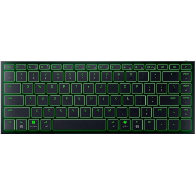 Razer Joro Clavier de Jeu Sans Fil Portable – Tout Neuf / Mince, Léger, Compact - Chroma RVB / Interrupteurs Profil Bas / Appui-Pression - pour PC et Mac Portables, Steam Deck, Téléphone Intelligent, Tablette
