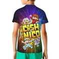 thumbnail image 3 of Cash and Nico Youth T-shirt Short Sleeve Graphic Top Breathable Shirt Tees Boys Girls, 3 of 9
