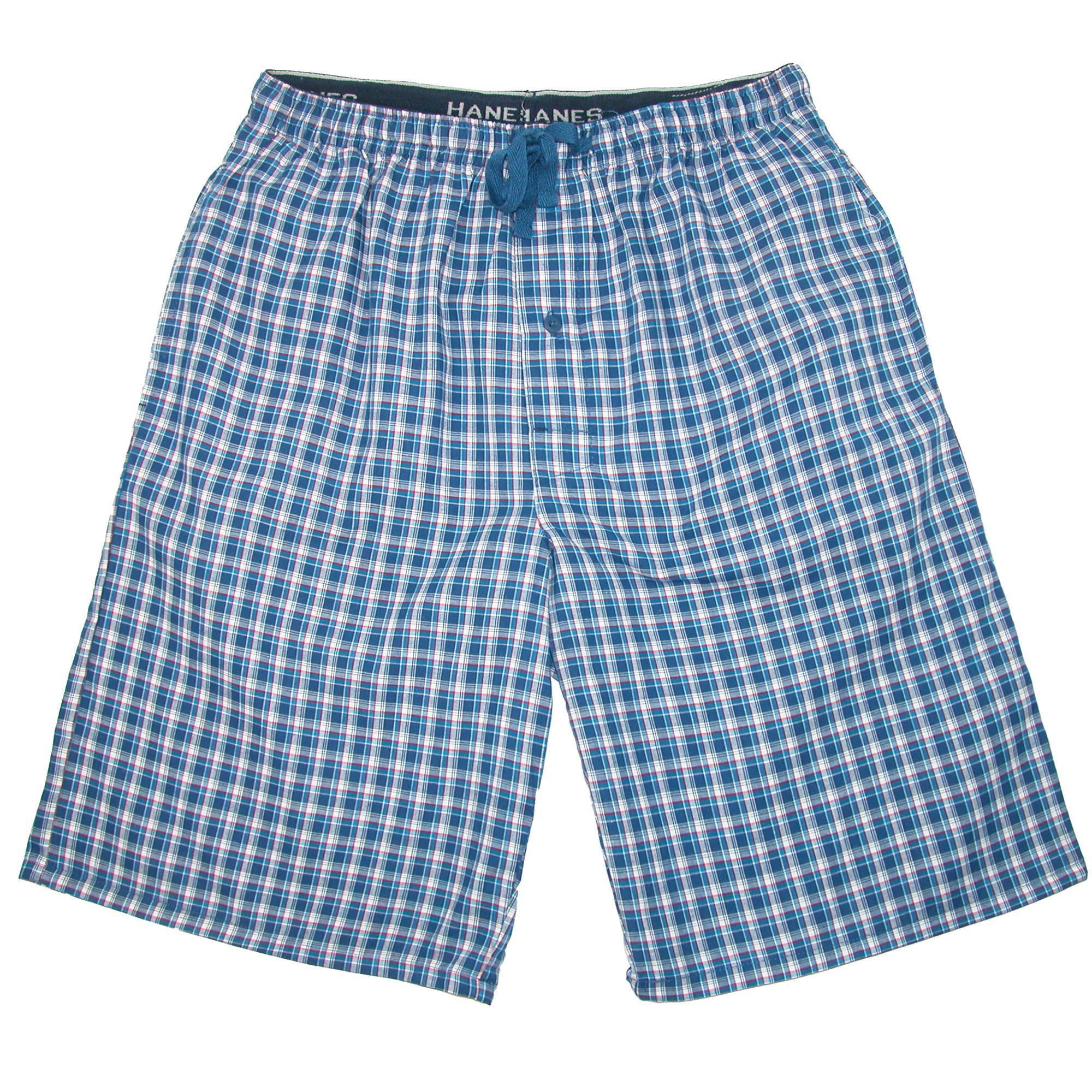 hanes men's lounge shorts