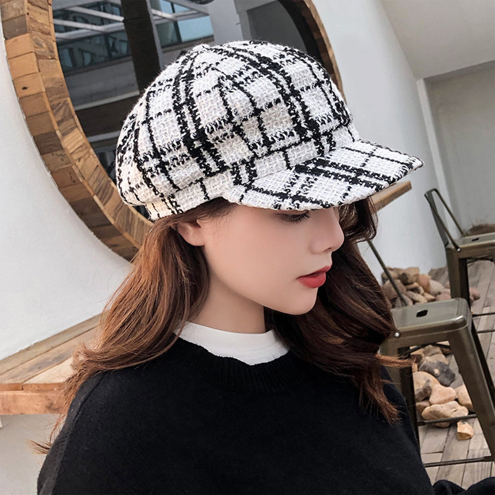 9885 French Beret Hats For Women Winter Newsboy Cap Spring Outdoor Sun Hat Happy Date Women main image 2