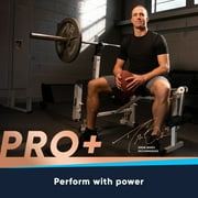 Copper Compression PRO+ Powerknit Shoulder Sleeve: Stabilization for Sprains, Torn Rotator Cuff, Dislocated AC Joint & AC Separation L/XL