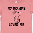 thumbnail image 4 of Inktastic Grammy Loves Me Girls Kitty Girls Baby T-Shirt, 4 of 5