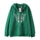 thumbnail image 3 of Sudadera con capucha oscura hip-hop gótica Harajuku Y2k con cremallera para hombres y mujeres, chaqueta deportiva informal Harajuku, 3 of 4
