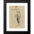 thumbnail image 2 of Karl Wiener 11x14 Black Modern Framed Museum Art Print Titled - Male Act II, 2 of 5