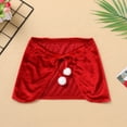 thumbnail image 3 of IDOPIP Women Kids Baby Girls Christmas Party Dress Xmas Red Plaid Tutu Dress with Hooded Cloak Cape Family Matching Costume 6-12 Months White Baby, 3 of 10