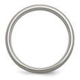 thumbnail image 4 of Titanium Sterling Silver Inlay 6mm Brushed Band, 4 of 7