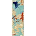 thumbnail image 2 of Wang, Melissa 9x18 White Modern Wood Framed Museum Art Print Titled - Composition 4b, 2 of 4
