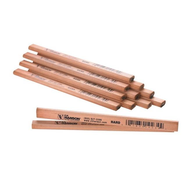 C.H. Hanson 10234 Hard Carpenter Pencil - pack of 12