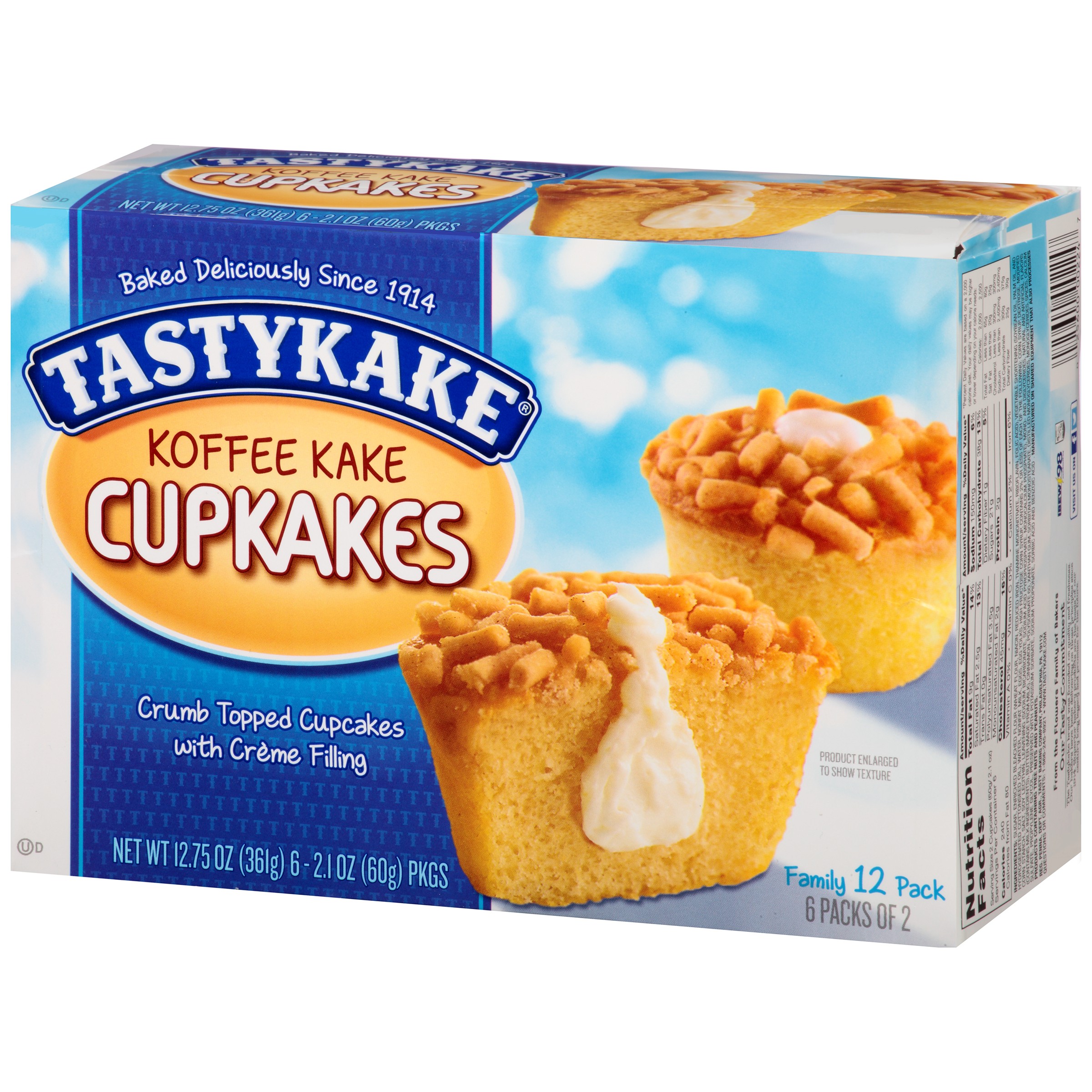 tastykake cream filled koffee