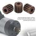 thumbnail image 6 of NestledNature 3PCS Red 3.175mm 14T Motor Gear For 1/10 RC Car Brushless Brushed Motor, 6 of 8
