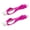 Rose red, variant on Gieenan 2pcs Golf Grip Alignment Tool Swing Practice Equipment Right Hand Ergonomic
