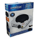 thumbnail image 2 of Parrilla Eléctrica American 6186 Disco Antiadherente Blanca, 2 of 2
