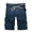 A-Navy, variant on Wyobmus Mens Cotton Blend Cargo Shorts Solid Stretch Zipper Button Waist Cropped Work Shorts for Summer Outdoor Hiking Camping Workout No Belt A-Black