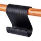 thumbnail image 2 of S Hooks, 12 Pack Aluminum S Shaped Hooksmatte Black, 2 of 5