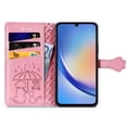 thumbnail image 3 of Funda Cartera FOXDOCK para Samsung Galaxy A55 5G , Flip PU con Relieve de Gatos y Perros, Tarjetero y Soporte, 3 of 6