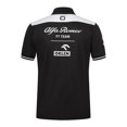 thumbnail image 3 of New F1 Alfa Romeo Racing Suit Short-sleeve Polo Shirt Top Summer Men's Clothes Overalls Black, 3 of 4