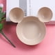 thumbnail image 4 of Naiovety Cuenco de animales para chico, soporte grande para alimentación de arroz para niños, dispensador de comida suave, vajilla de plástico con Mostrada Beige Naiovety HA025599-02, 4 of 6