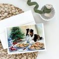 thumbnail image 2 of Sheltie Christmas Cookies Greeting Cards Pack of 8 7 in x 5 in, 2 of 3