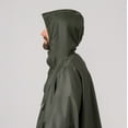 thumbnail image 4 of Mac in a Sac - Poncho - Packable Waterproof Cape for Men & Women - Lightweight and Breathable Rain Jacket with Hood that Packs into its own Bag - Khaki - One-Size, 4 of 7